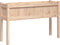 vidaXL - Plantenbak - met - poten - 110x31x70 - cm - massief - grenenhout
