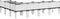 vidaXL - Plantenbak - met - poten - 160x120x42 - cm - polypropeen - wit