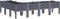 vidaXL - Plantenbak - met - poten - 160x120x42 - cm - polypropeen - grijs