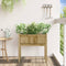 vidaXL - Plantenbak - met - poten - 70x31x70 - cm - geïmpregneerd - grenenhout