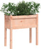 vidaXL - Plantenbak - met - poten - 70x31x70 - cm - massief - douglashout