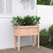 vidaXL - Plantenbak - met - poten - 70x31x70 - cm - massief - douglashout