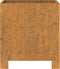 vidaXL - Plantenbak - met - poten - roestig - 32x30x33 - cm - cortenstaal