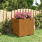 vidaXL - Plantenbak - met - poten - roestig - 49x47x50 - cm - cortenstaal