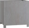 vidaXL - Plantenbak - met - poten - roestig - 49x47x50 - cm - cortenstaal