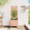 vidaXL - Plantenbak - met - rek - 39x39,5x114 - cm - massief - douglashout