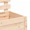 vidaXL - Plantenbak - met - rek - 79x39,5x114 - cm - massief - grenenhout