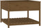 vidaXL - Plantenbak - met - schap - 111,5x111,5x81 - cm - grenenhout - honingbruin