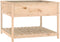 vidaXL - Plantenbak - met - schap - 111,5x111,5x81 - cm - massief - grenenhout