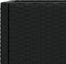 vidaXL - Plantenbak - met - schap - poly - rattan - zwart