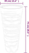 vidaXL - Plantenbak - met - uitneembare - bak - geribbeld - 18/45 - L - PP - mokkakleur