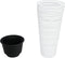 vidaXL - Plantenbak - met - uitneembare - bak - geribbeld - 18/45 - L - PP - wit