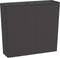 vidaXL - Plantenbak - met - uitneembare - bak - rattan-look - 12/44 - L - PP - bruin