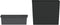 vidaXL - Plantenbak - met - uitneembare - bak - rattan-look - 12/44 - L - PP - antraciet
