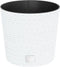 vidaXL - Plantenbak - met - uitneembare - bak - rattan-look - 15/15,3 - L - PP - wit