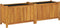 vidaXL - Plantenbak - met - voering - 153x38,5x50 - cm - massief - acaciahout