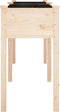 vidaXL - Plantenbak - met - voering - 161x45x76 - cm - massief - vurenhout