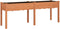 vidaXL - Plantenbak - met - voering - 203x53x76 - cm - massief - vurenhout - bruin