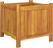 vidaXL - Plantenbak - met - voering - 42x42x40 - cm - massief - acaciahout