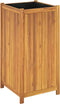 vidaXL - Plantenbak - met - voering - 50x50x100 - cm - massief - acaciahout