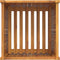 vidaXL - Plantenbak - met - voering - 50x50x75 - cm - massief - acaciahout