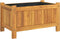 vidaXL - Plantenbak - met - voering - 54x31x30 - cm - massief - acaciahout
