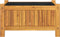 vidaXL - Plantenbak - met - voering - 54x31x30 - cm - massief - acaciahout