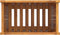 vidaXL - Plantenbak - met - voering - 54x31x75 - cm - massief - acaciahout