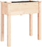 vidaXL - Plantenbak - met - voering - 71x37x76 - cm - massief - vurenhout