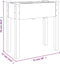 vidaXL - Plantenbak - met - voering - 71x37x76 - cm - massief - vurenhout