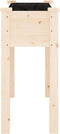 vidaXL - Plantenbak - met - voering - 71x37x76 - cm - massief - vurenhout