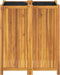 vidaXL - Plantenbak - met - voering - 84x42x100 - cm - massief - acaciahout