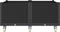 vidaXL - Plantenbak - met - wielen - 100x80x54 - cm - polypropeen - zwart