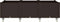 vidaXL - Plantenbak - met - wielen - 150x80x54 - cm - polypropeen - bruin