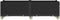 vidaXL - Plantenbak - met - wielen - 160x50x54 - cm - polypropeen - zwart