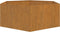 vidaXL - Plantenbak - roestig - 138x120x45 - cm - cortenstaal