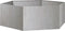 vidaXL - Plantenbak - roestig - 138x120x45 - cm - cortenstaal