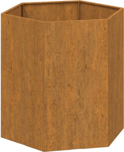 vidaXL - Plantenbak - roestig - 40x40x45 - cm - cortenstaal