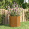 vidaXL - Plantenbak - roestig - 40x40x45 - cm - cortenstaal