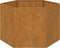 vidaXL - Plantenbak - roestig - 60x60x45 - cm - cortenstaal