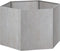 vidaXL - Plantenbak - roestig - 60x60x45 - cm - cortenstaal
