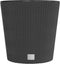 vidaXL - Plantenbak - uitneembare - bak - rattan-look - 35/37,5 - L - PP - antraciet