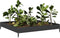 vidaXL - Plantenbak - verhoogd - 100x100x18,5 - cm - staal