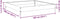 vidaXL - Plantenbak - verhoogd - 100x100x18,5 - cm - staal