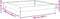 vidaXL - Plantenbak - verhoogd - 100x100x18,5 - cm - staal - wit