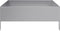vidaXL - Plantenbak - verhoogd - 100x100x25 - cm - gegalvaniseerd - staal