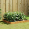 vidaXL - Plantenbak - verhoogd - 100x100x26 - cm - cortenstaal
