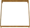 vidaXL - Plantenbak - verhoogd - 100x100x26 - cm - cortenstaal