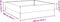 vidaXL - Plantenbak - verhoogd - 100x100x26 - cm - gegalvaniseerd - staal