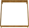 vidaXL - Plantenbak - verhoogd - 100x100x33,5 - cm - cortenstaal